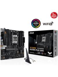 ASUS TUF GAMING A620M-PLUS WIFI AMD A620 6400MHz (OC) DDR5 Soket AM5 mATX Anakart